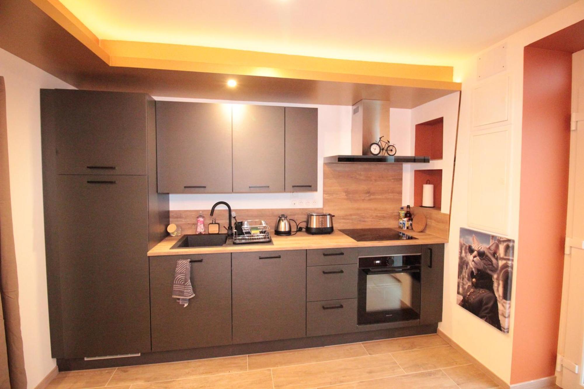 Luxury Studio, Rez De Chaussee, Parking Prive Video Surveillance, Canape Haute Qualite Convertible Couchage 2 Personnes, Centre Ville Proche, Restaurant, Boulangerie 2 Minutes A Pied, Terrasse - 800Metre Carre De Terrain - Gere Par Presta-Zen'Service Verdun-sur-Meuse Eksteriør billede