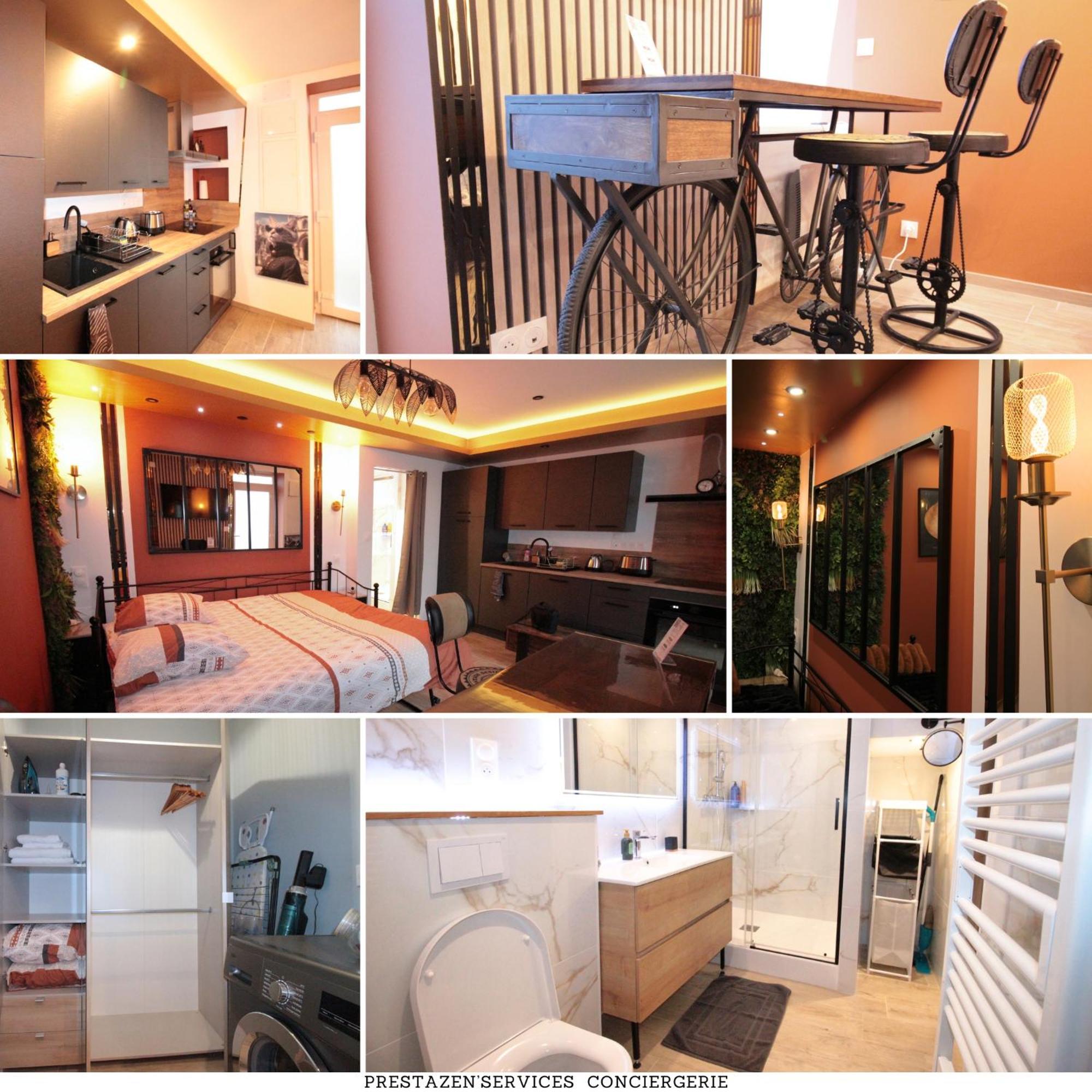 Luxury Studio, Rez De Chaussee, Parking Prive Video Surveillance, Canape Haute Qualite Convertible Couchage 2 Personnes, Centre Ville Proche, Restaurant, Boulangerie 2 Minutes A Pied, Terrasse - 800Metre Carre De Terrain - Gere Par Presta-Zen'Service Verdun-sur-Meuse Eksteriør billede